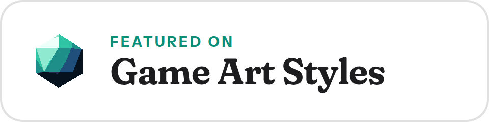 Featured on Game Art Styles badge, light