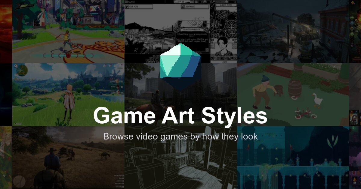 Every video game art style · Game Art Styles