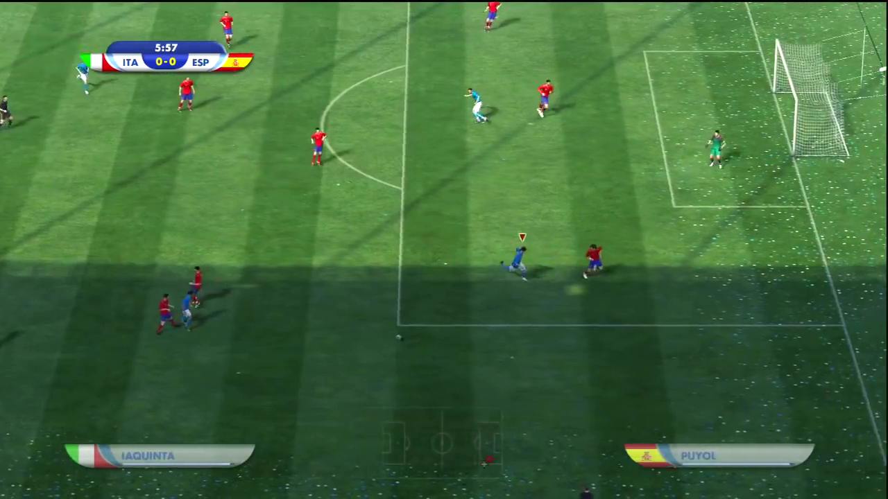 2010 FIFA World Cup South Africa screenshot: realistic, three-quarter, no outlines, realistic lighting (environment)