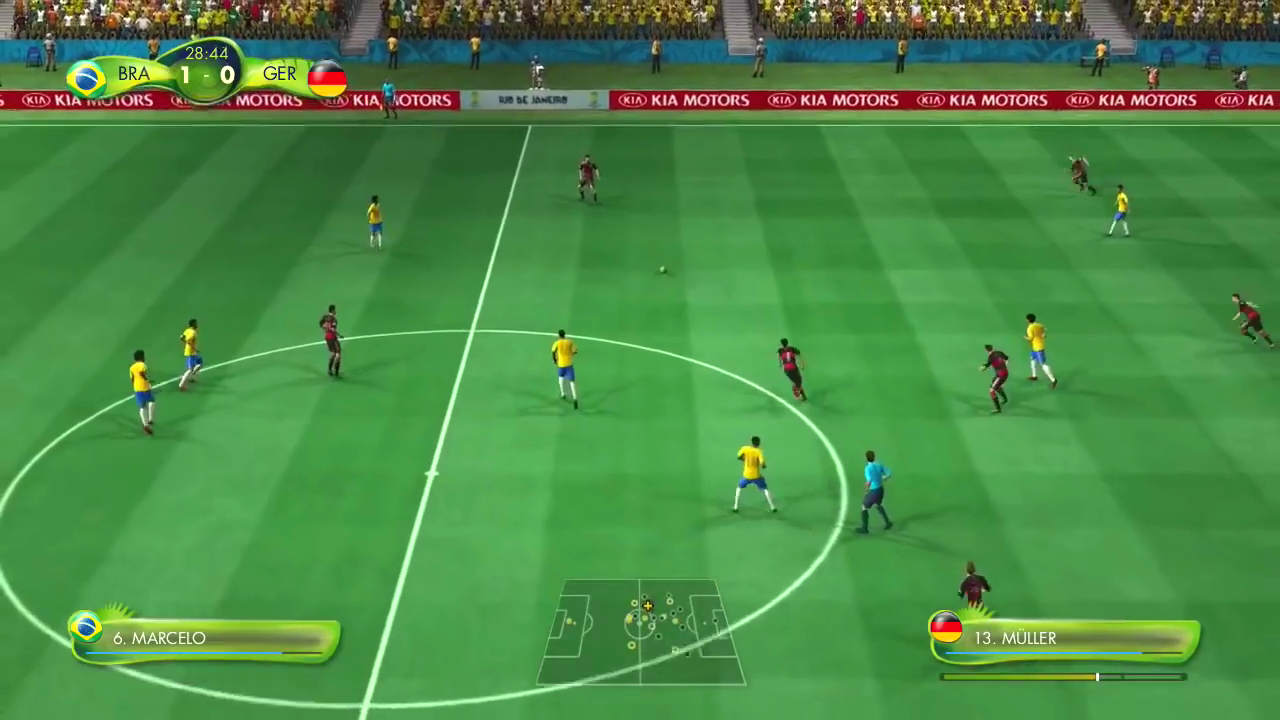 2014 FIFA World Cup Brazil screenshot: realistic, three-quarter, no outlines, realistic lighting (environment)
