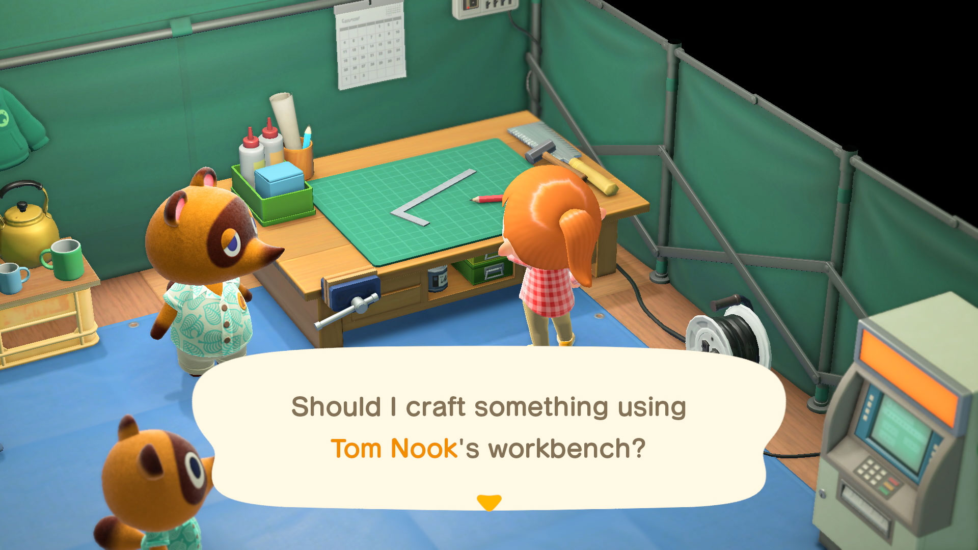 Animal Crossing: New Horizons screenshot: stylized 3d, third-person, three-quarter, no outlines, soft gradient (environment, character, cutscene)