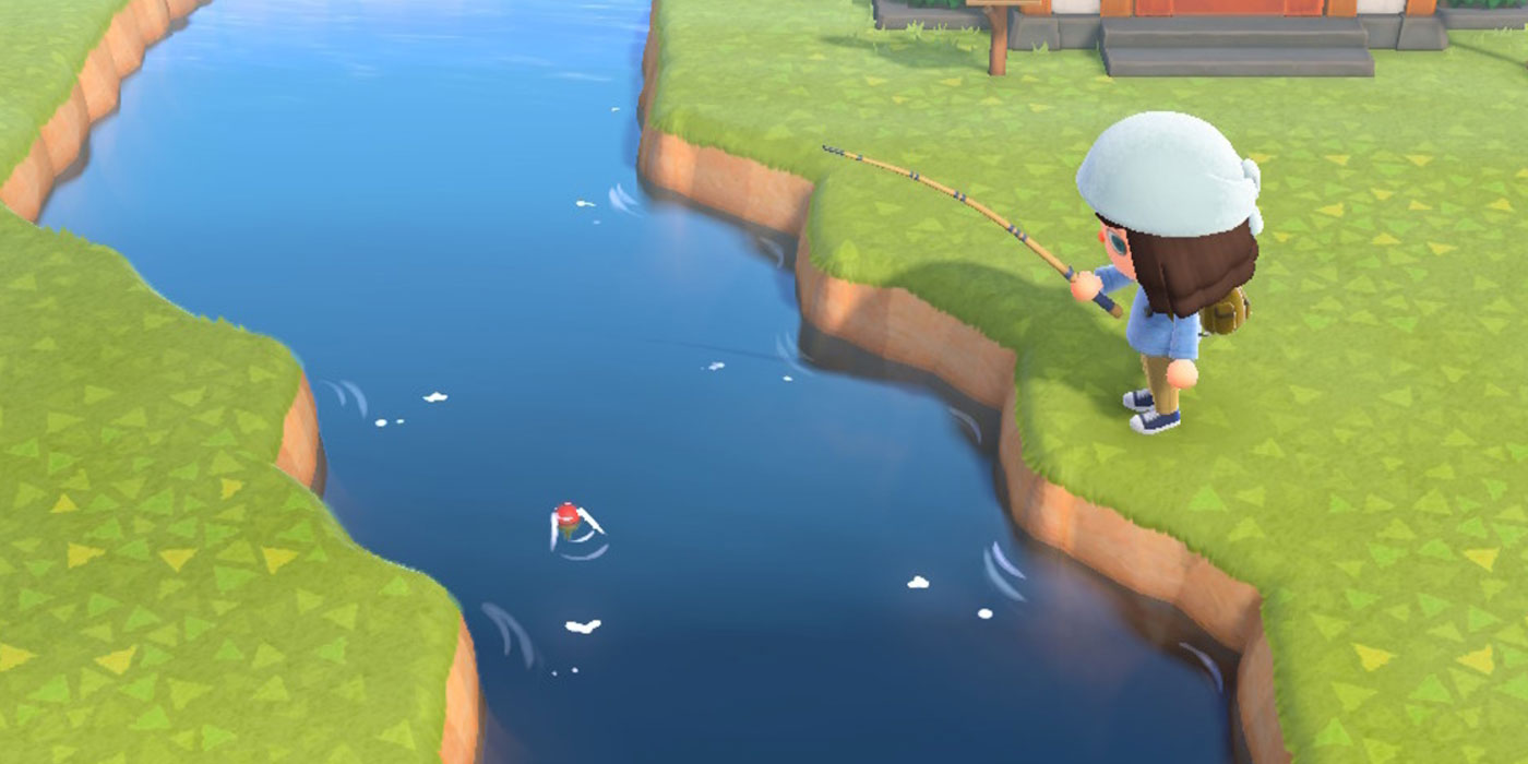 Animal Crossing: New Horizons screenshot: stylized 3d, third-person, three-quarter, no outlines, soft gradient (environment, character)