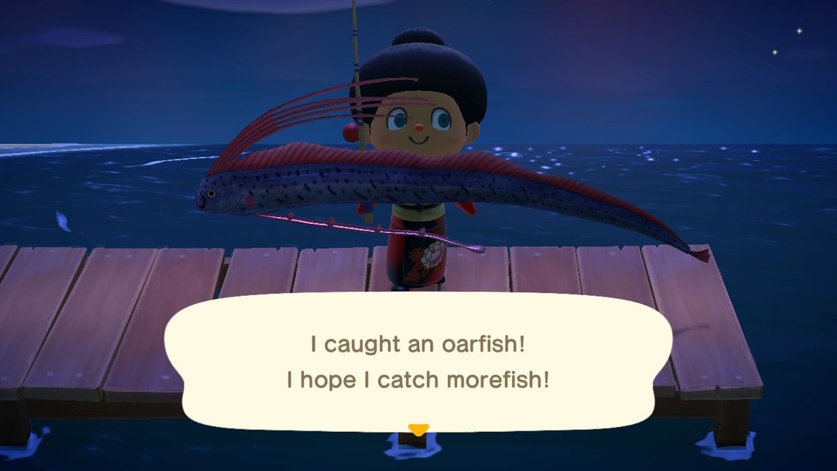 Animal Crossing: New Horizons screenshot: stylized 3d, third-person, three-quarter, no outlines, soft gradient (environment, character, cutscene)