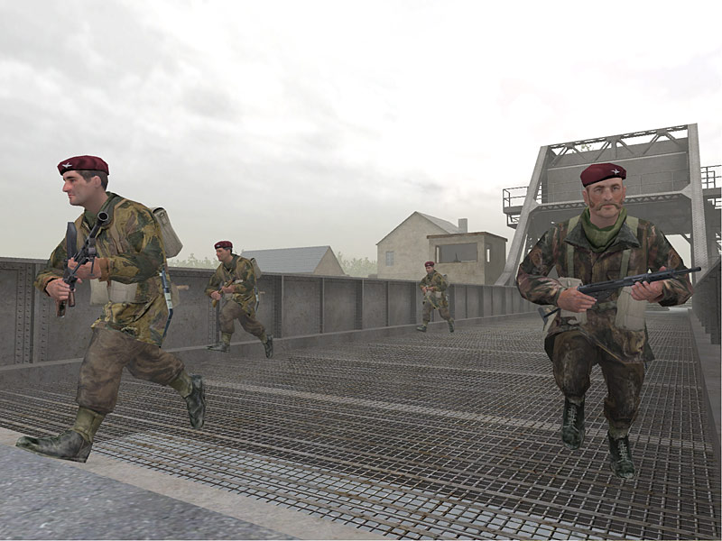 Call of Duty screenshot: realistic, first-person, no outlines (environment, character)
