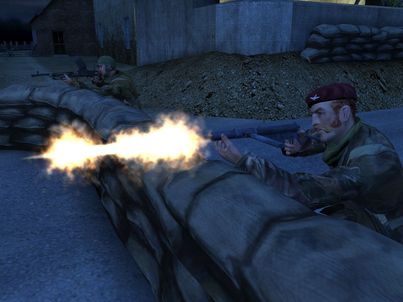 Call of Duty screenshot: realistic, first-person, no outlines (environment, character, combat)