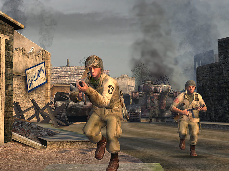 Call of Duty screenshot: realistic, first-person, no outlines (environment, character, combat)