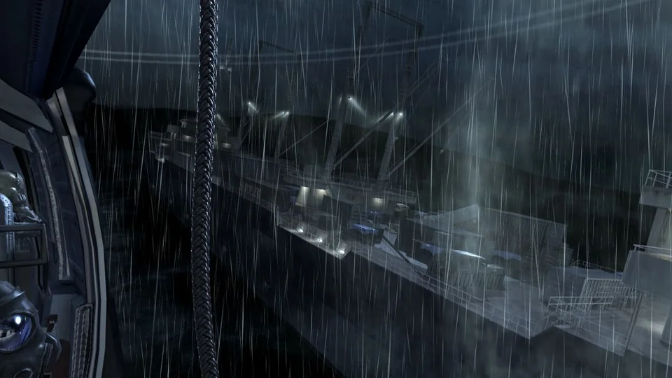 Call of Duty 4: Modern Warfare screenshot: realistic, first-person, no outlines, realistic lighting (environment)