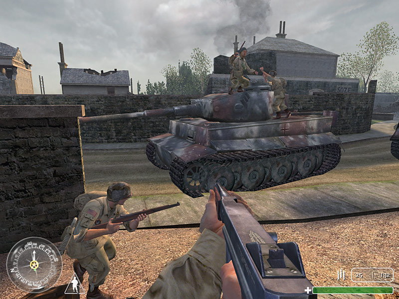 Call of Duty screenshot: realistic, first-person, no outlines (environment, combat)