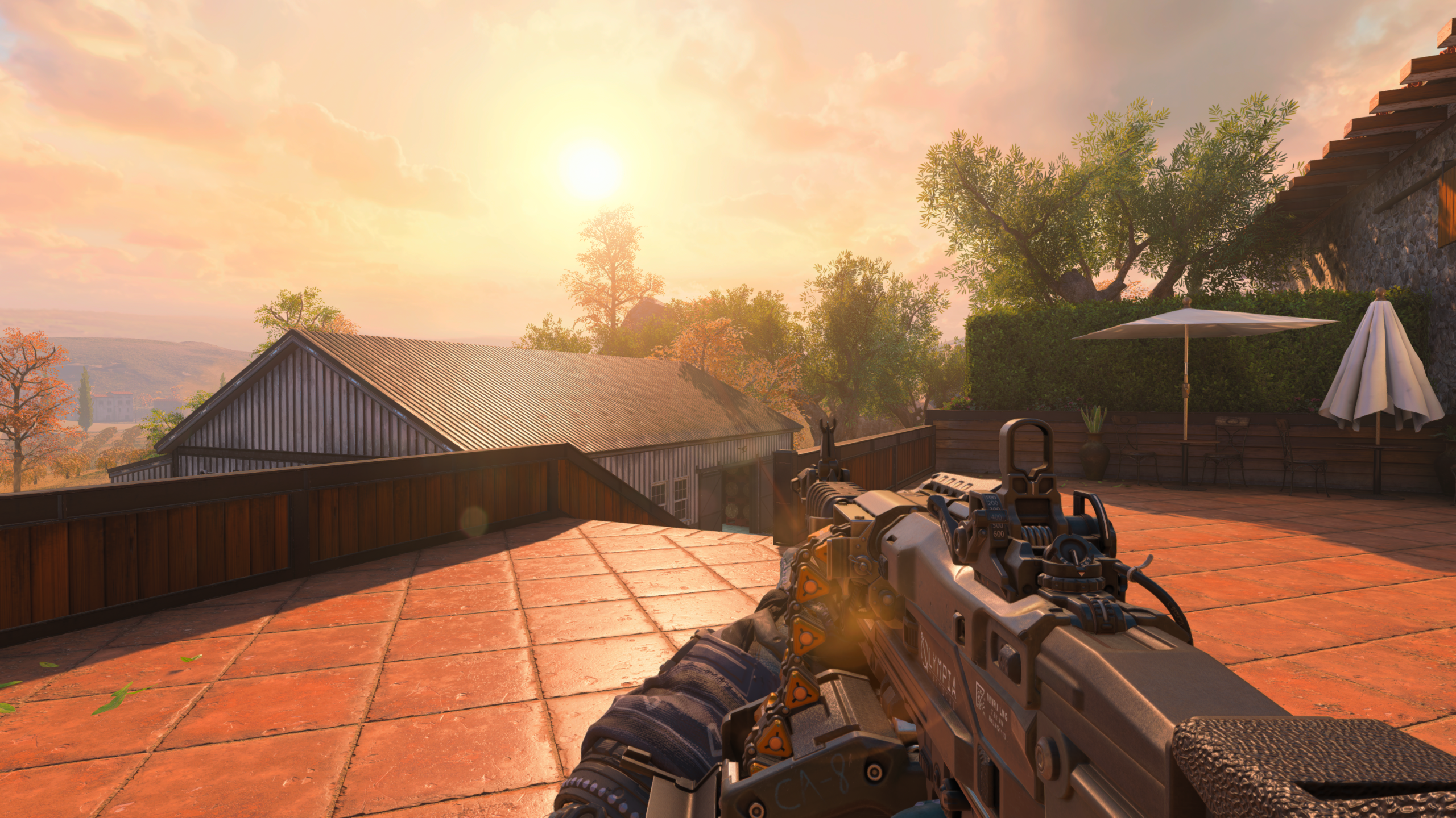 Call of Duty: Black Ops 4 screenshot: realistic, first-person, no outlines, realistic lighting (environment)