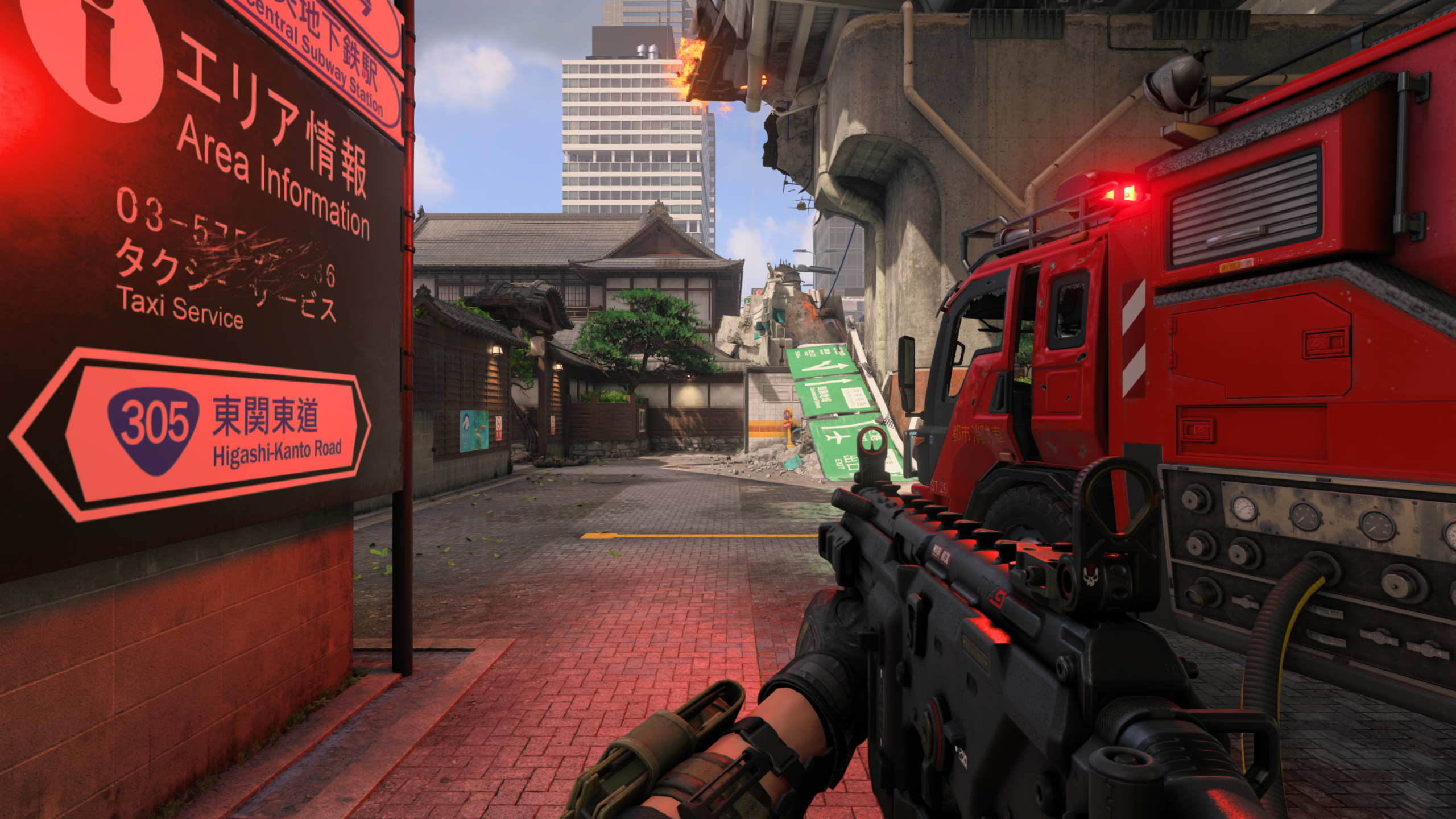 Call of Duty: Black Ops 4 screenshot: realistic, first-person, no outlines, realistic lighting (environment)
