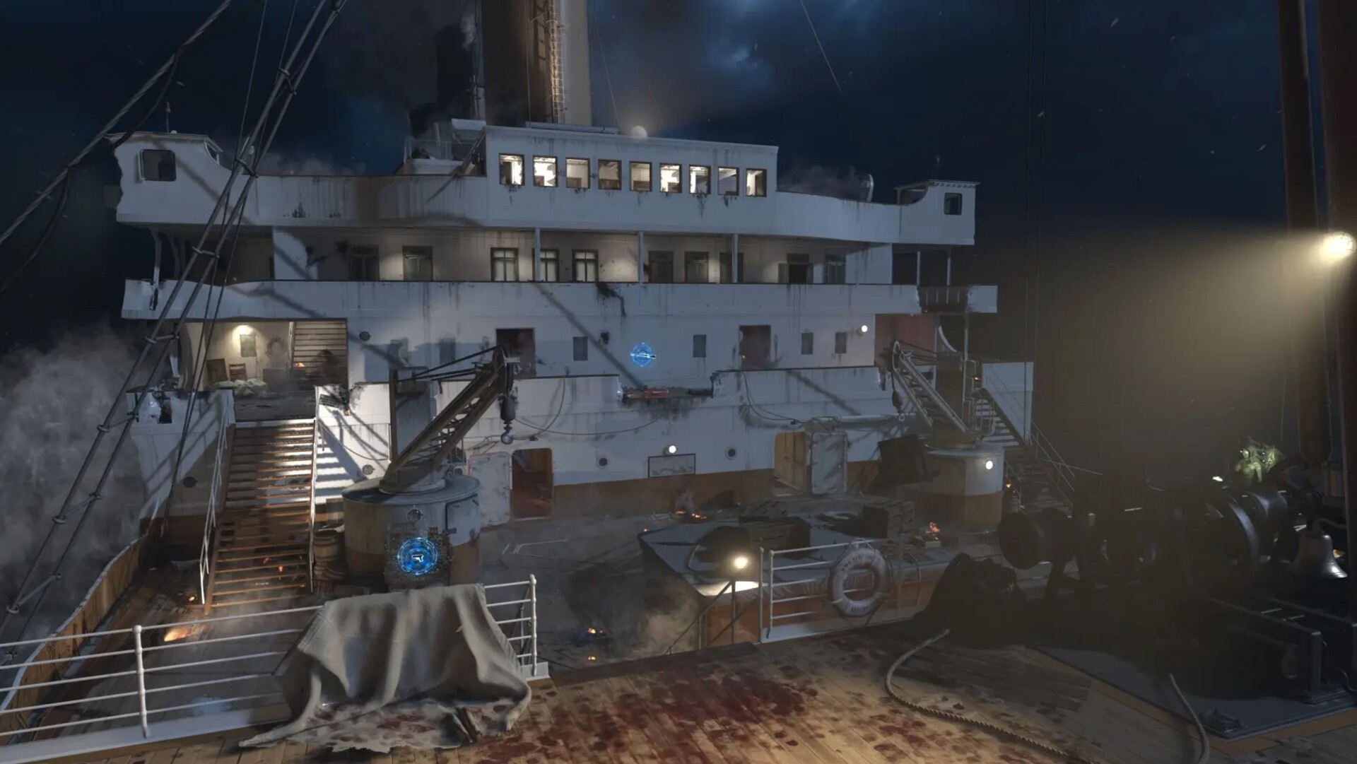 Call of Duty: Black Ops 4 screenshot: realistic, first-person, no outlines, realistic lighting (environment)