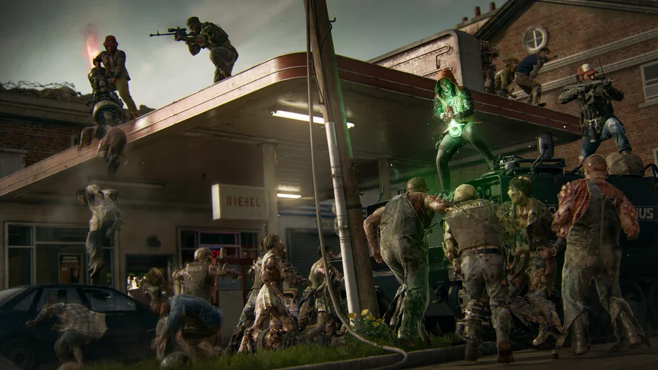 Call of Duty: Black Ops 6 screenshot: realistic, first-person, third-person, no outlines, realistic lighting (environment, combat)