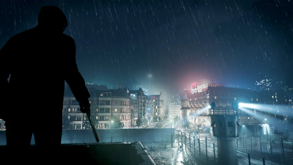 Call of Duty: Black Ops Cold War screenshot: realistic, first-person, no outlines, realistic lighting (environment)
