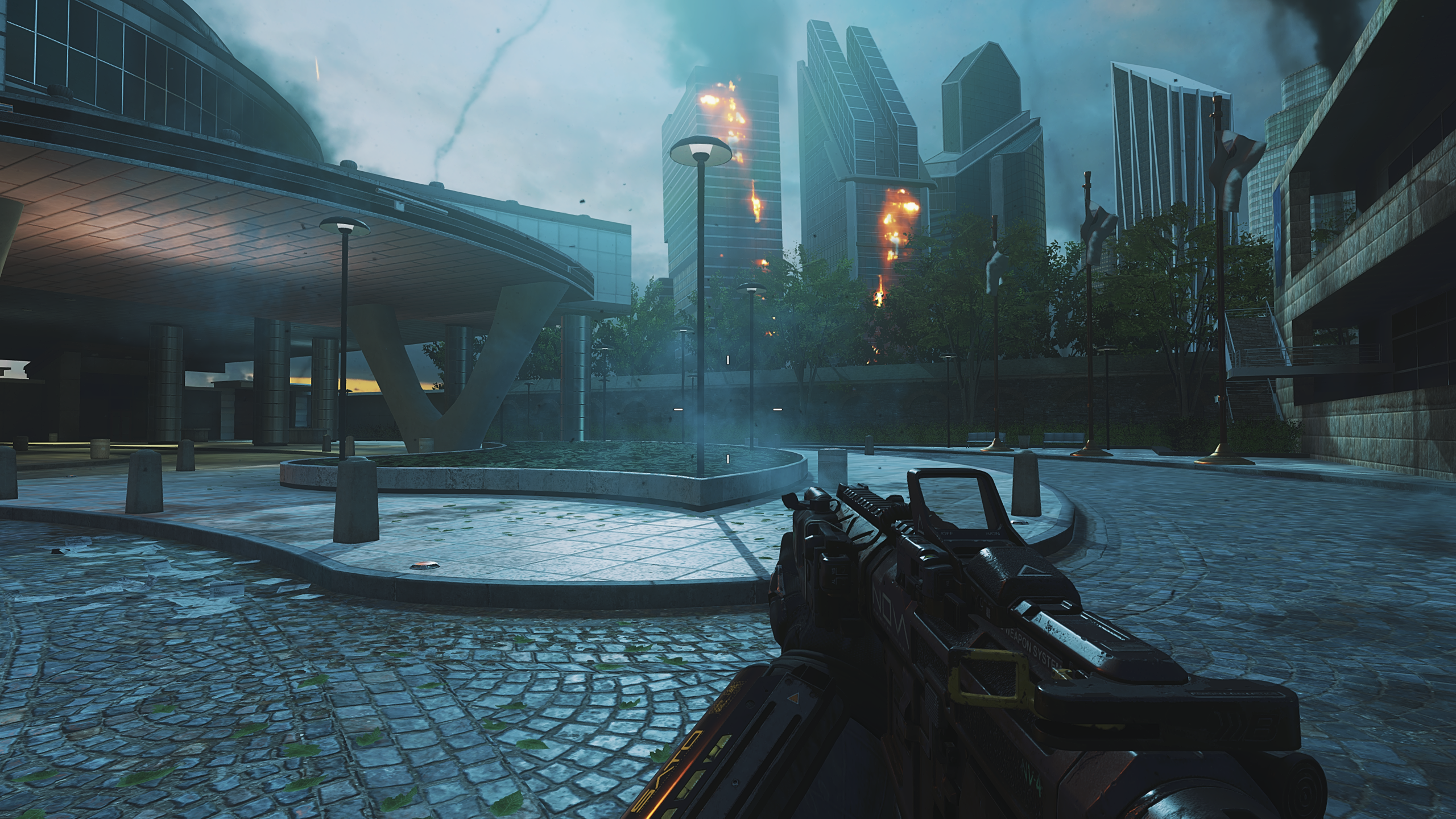 Call of Duty: Infinite Warfare screenshot: realistic, first-person, no outlines, realistic lighting (environment)