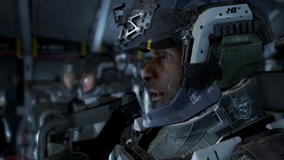 Call of Duty: Infinite Warfare screenshot: realistic, first-person, no outlines, realistic lighting (character)