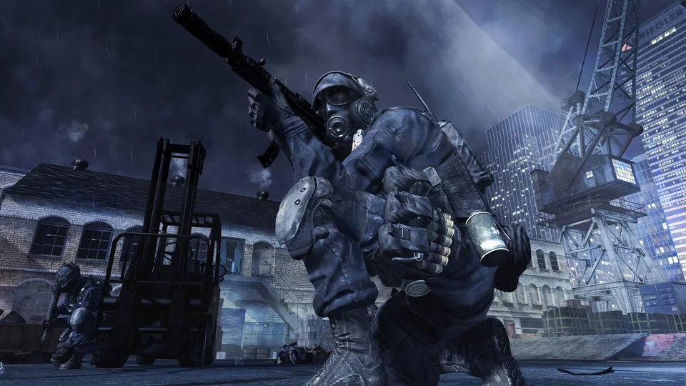 Call of Duty: Modern Warfare 3 screenshot: realistic, first-person, no outlines, realistic lighting (character)