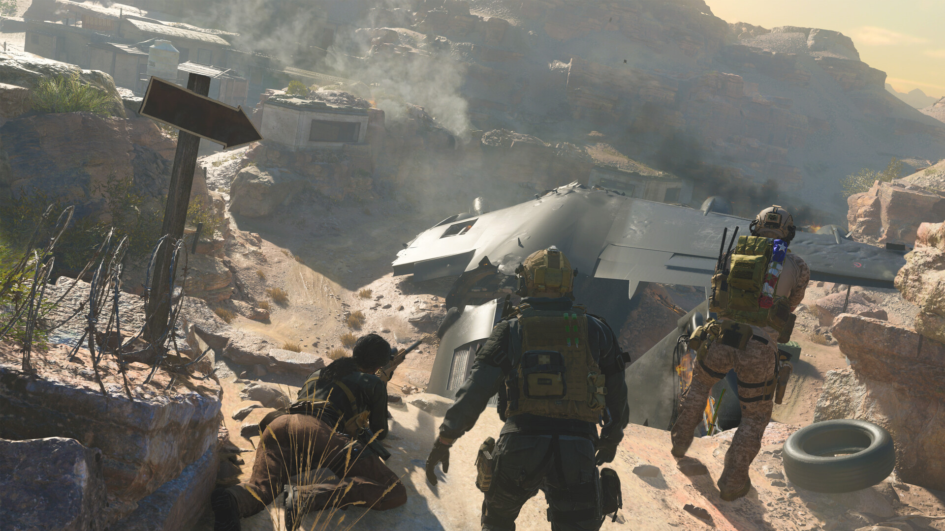 Call of Duty: Modern Warfare III screenshot: realistic, first-person, third-person, no outlines, realistic lighting (environment, character)
