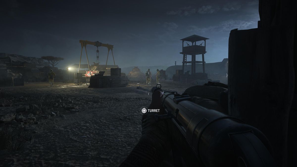 Call of Duty: Vanguard screenshot: realistic, first-person, no outlines, realistic lighting (environment)