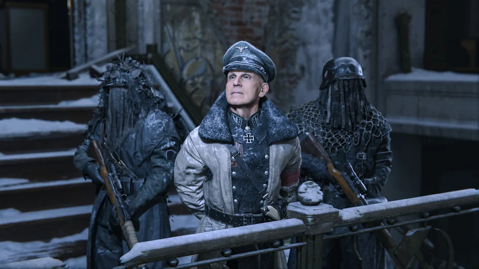 Call of Duty: Vanguard screenshot: realistic, first-person, no outlines, realistic lighting (character, cutscene)