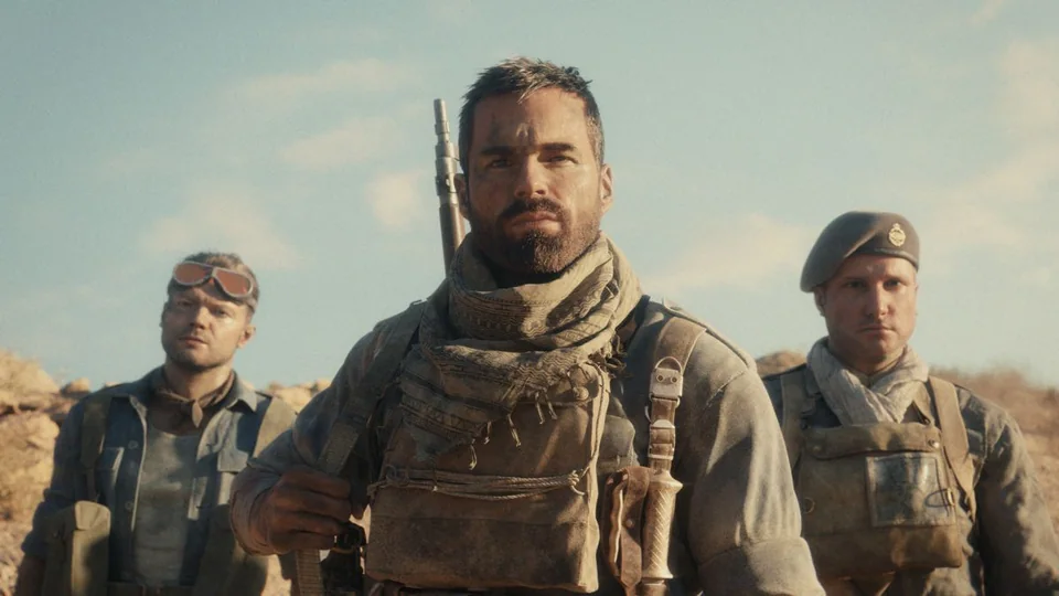 Call of Duty: Vanguard screenshot: realistic, first-person, no outlines, realistic lighting (character, cutscene)