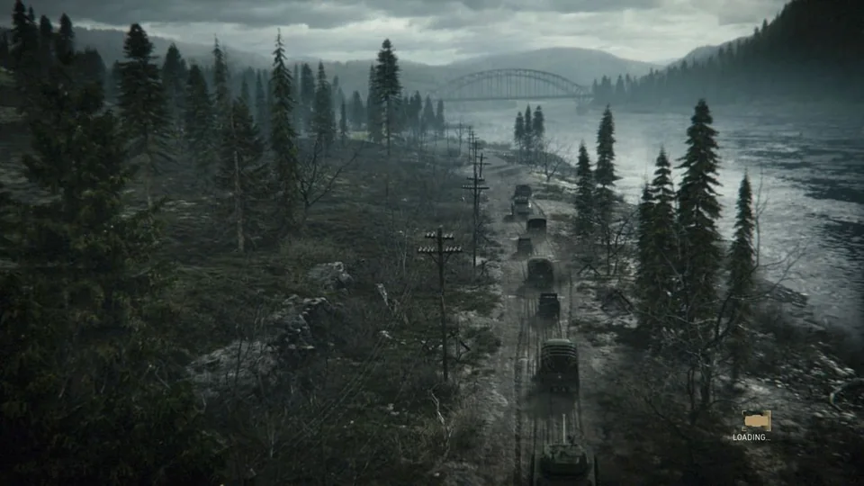 Call of Duty: WWII screenshot: realistic, first-person, no outlines, realistic lighting (environment)
