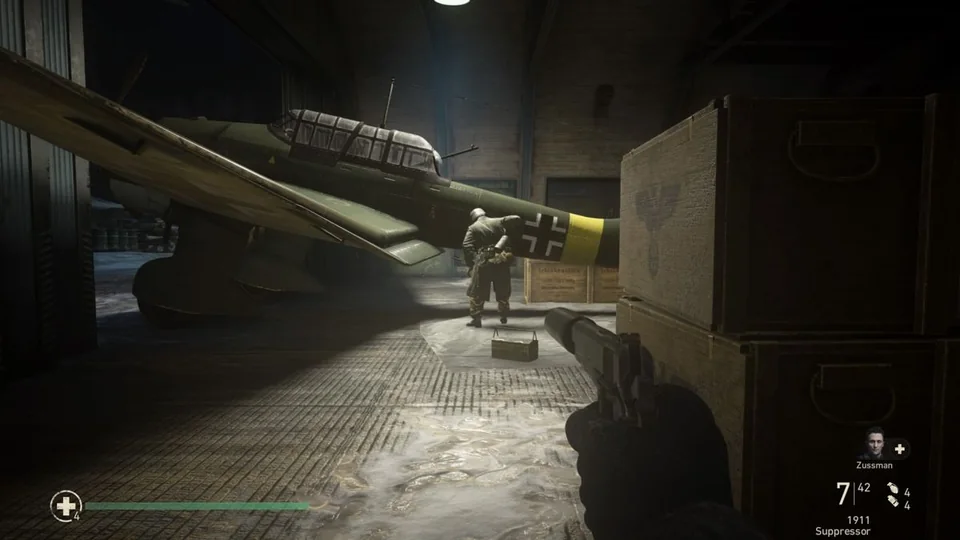 Call of Duty: WWII screenshot: realistic, first-person, no outlines, realistic lighting (environment)