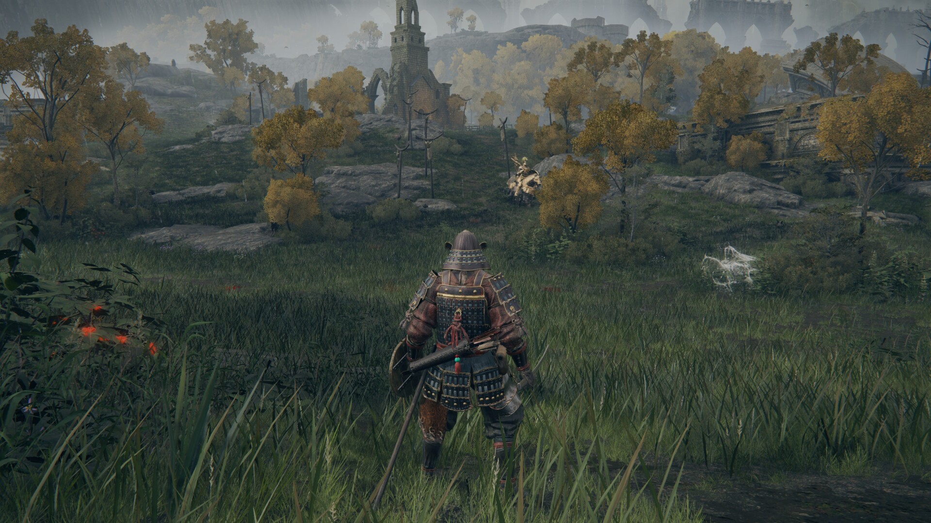 Elden Ring screenshot: realistic, third-person, no outlines, realistic lighting (environment)