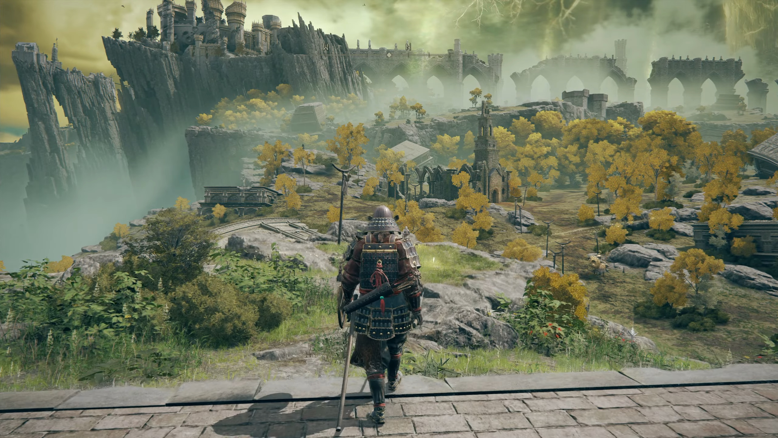 Elden Ring screenshot: realistic, third-person, no outlines, realistic lighting (environment)