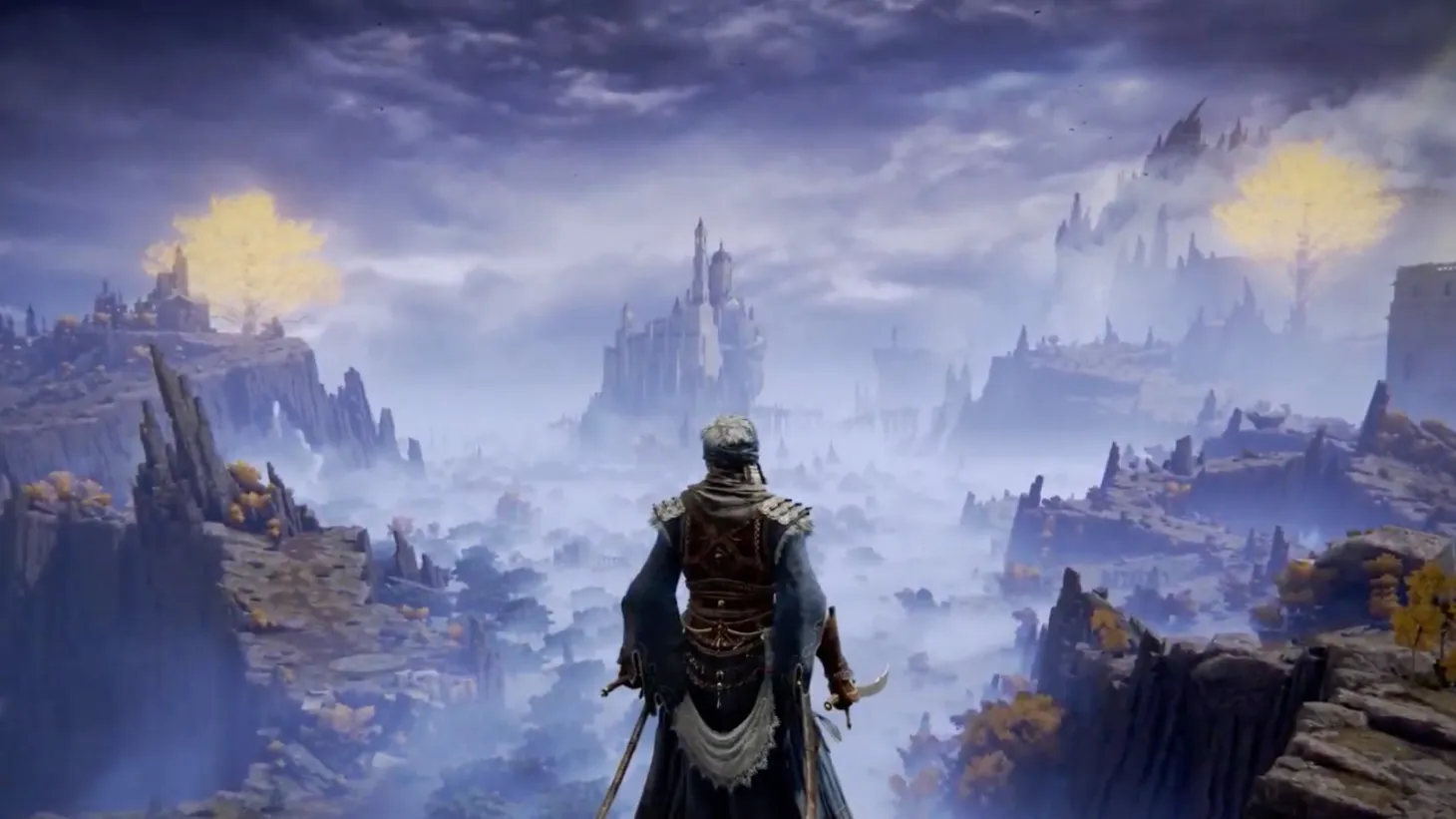 Elden Ring screenshot: realistic, third-person, no outlines, realistic lighting (environment, character)