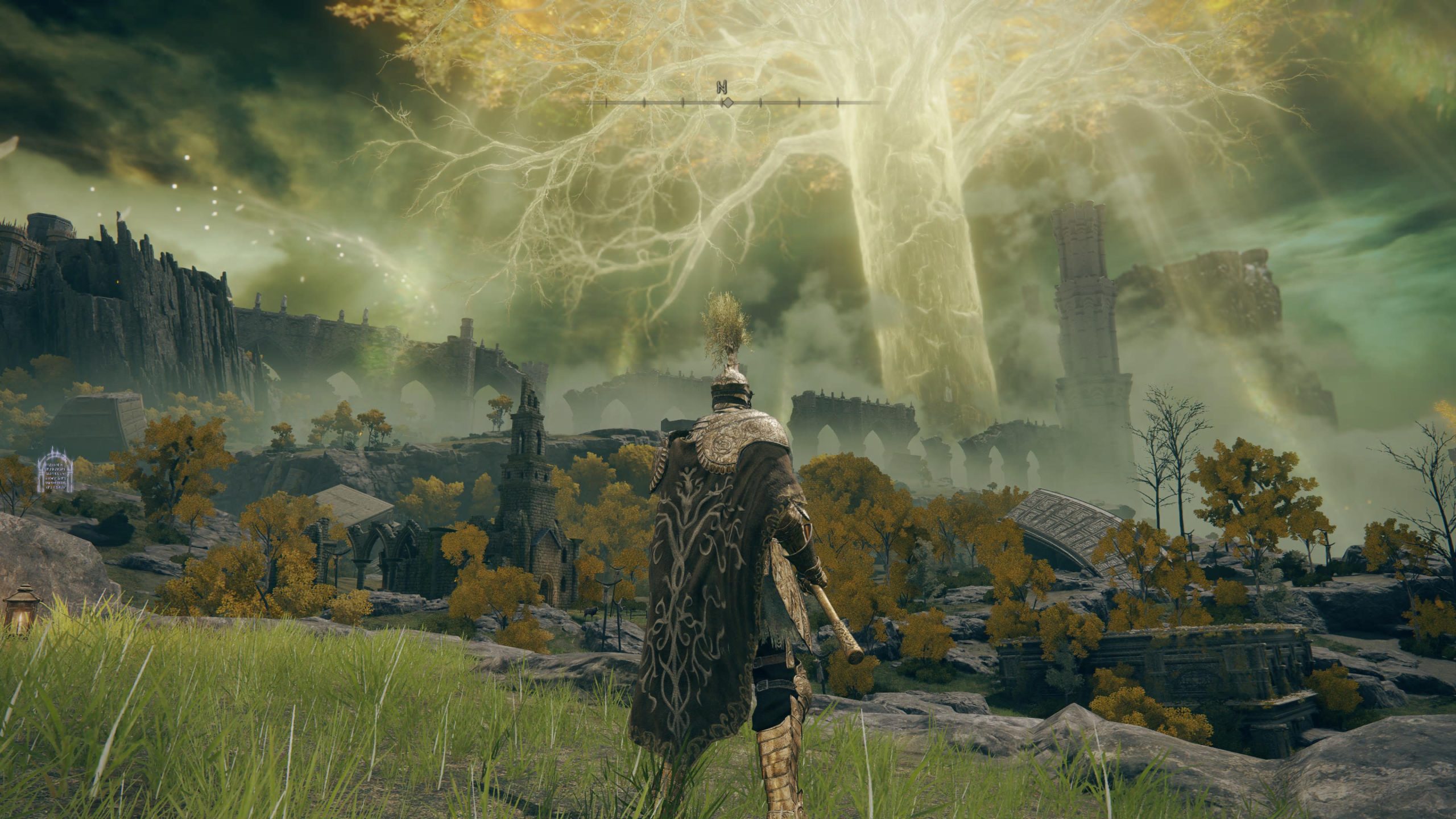 Elden Ring screenshot: realistic, third-person, no outlines, realistic lighting (environment, character)