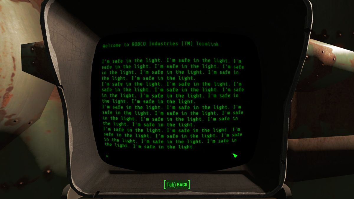 Fallout 4 screenshot: realistic, first-person, third-person, no outlines, realistic lighting (ui / menu)