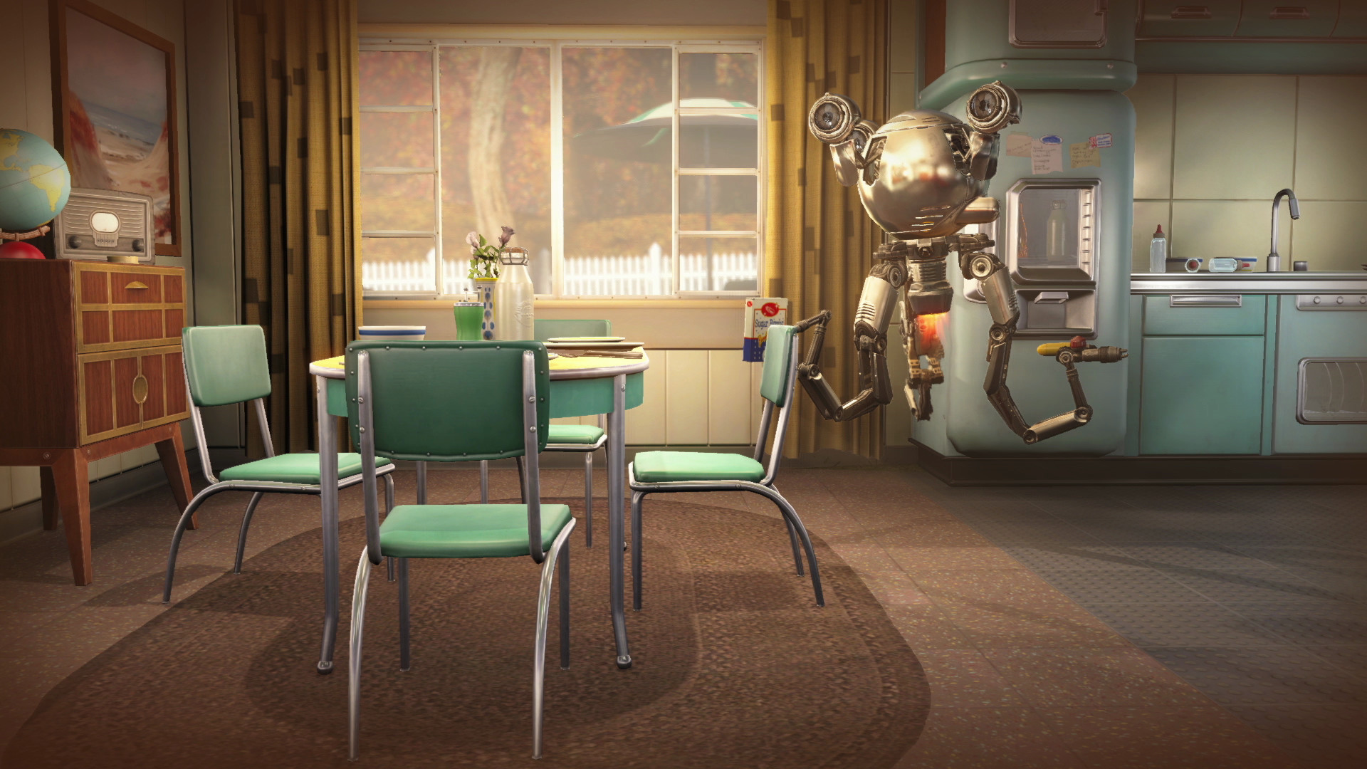 Fallout 4 screenshot: realistic, first-person, third-person, no outlines, realistic lighting (environment, character, cutscene)