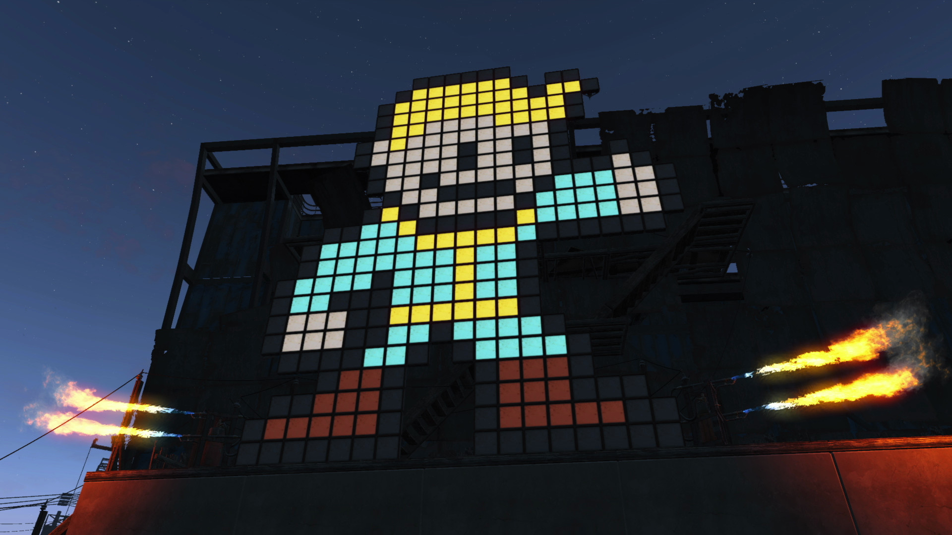Fallout 4 screenshot: realistic, first-person, third-person, no outlines, realistic lighting (environment)