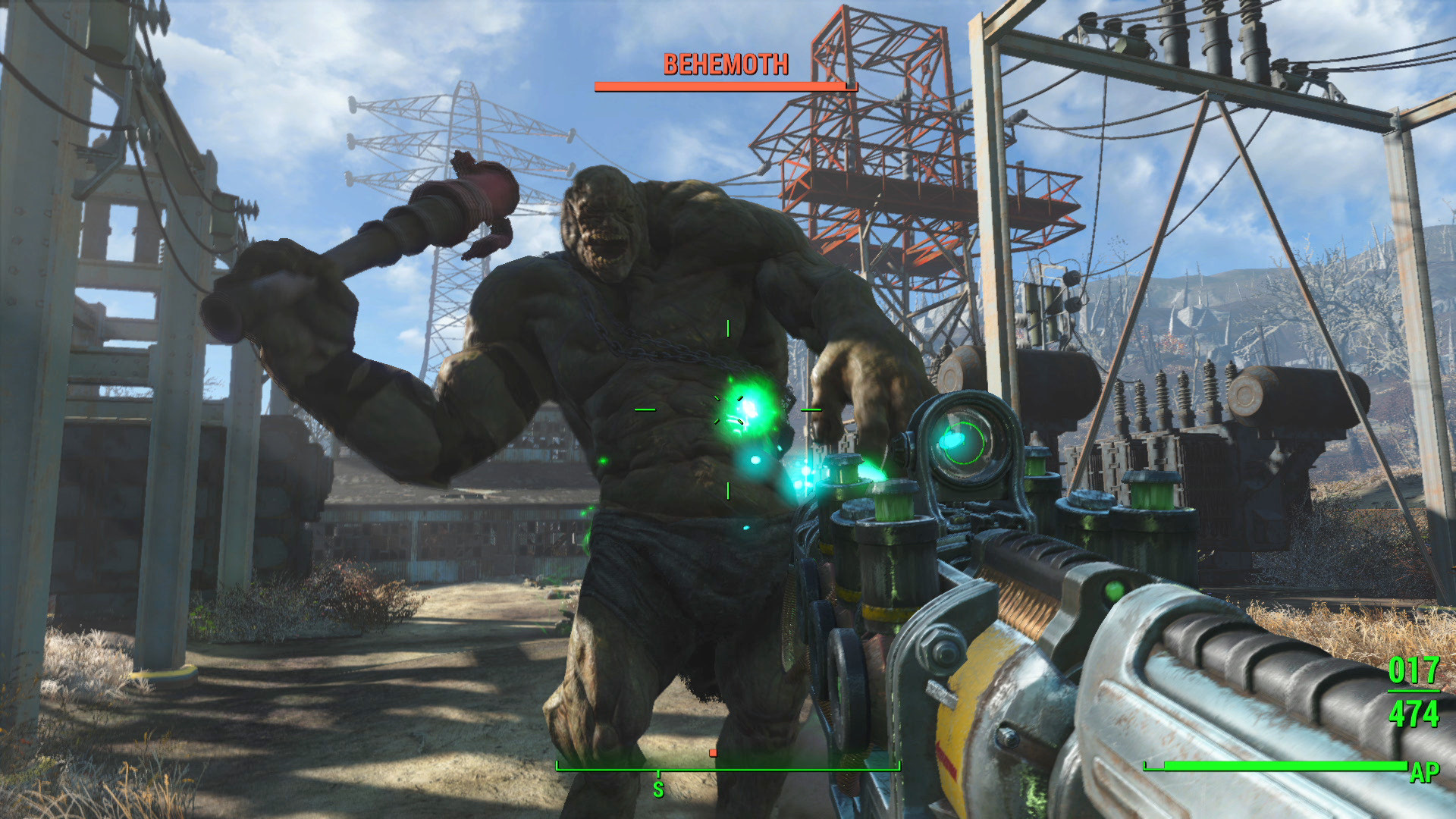 Fallout 4 screenshot: realistic, first-person, third-person, no outlines, realistic lighting (environment, character, combat)