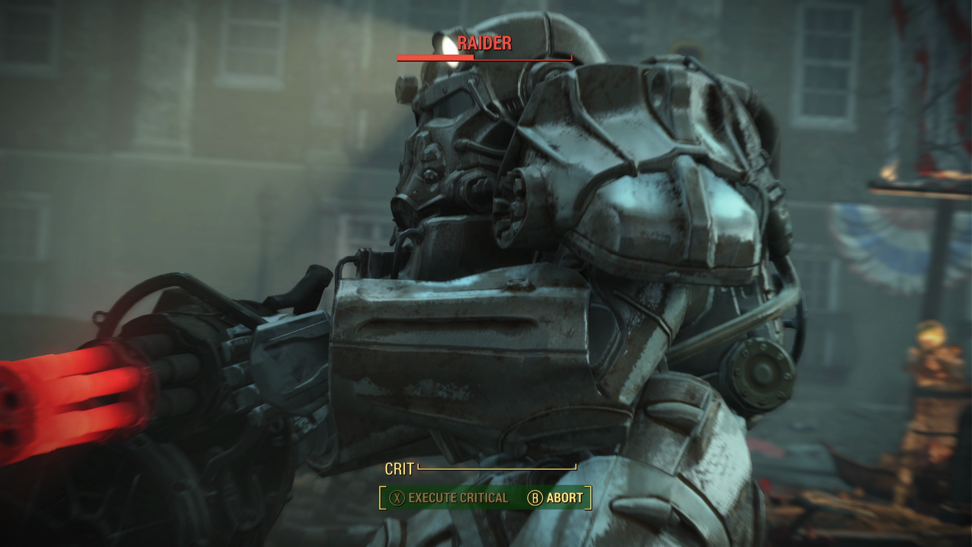 Fallout 4 screenshot: realistic, first-person, third-person, no outlines, realistic lighting (character, combat)