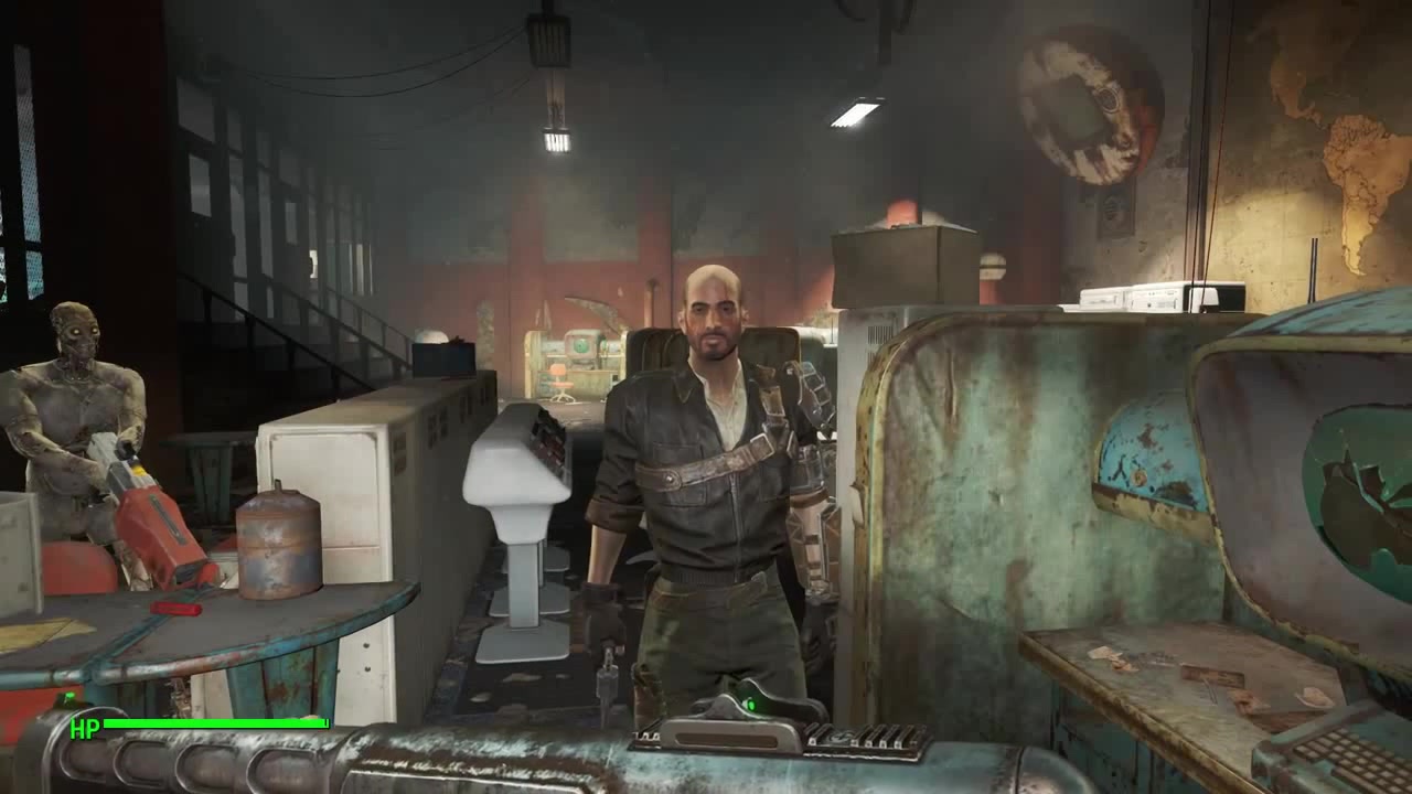 Fallout 4 screenshot: realistic, first-person, third-person, no outlines, realistic lighting (environment, character)
