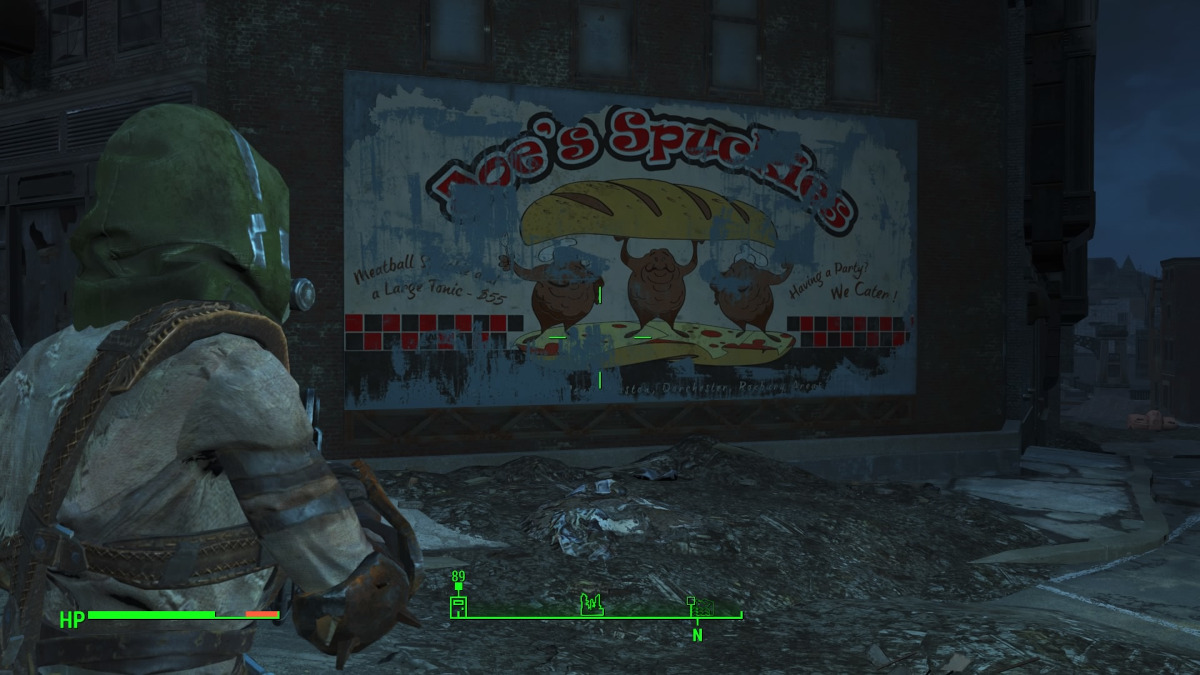 Fallout 4 screenshot: realistic, first-person, third-person, no outlines, realistic lighting (environment, character)