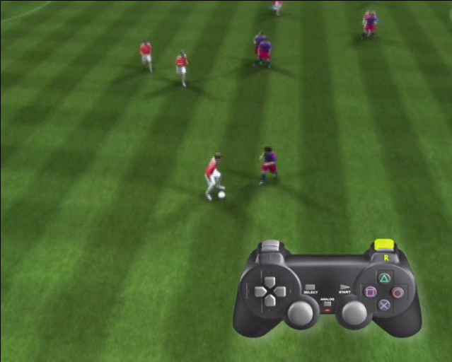 FIFA 06 screenshot: realistic, three-quarter, no outlines, soft gradient (environment, ui / menu)