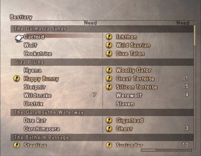 Final Fantasy XII screenshot: realistic, third-person, no outlines, soft gradient (ui / menu)