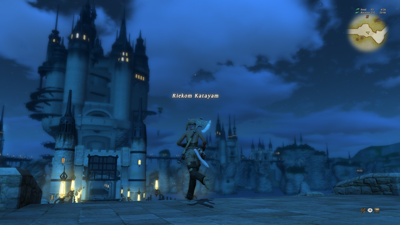 FINAL FANTASY XIV screenshot: realistic, third-person, no outlines, soft gradient (environment)