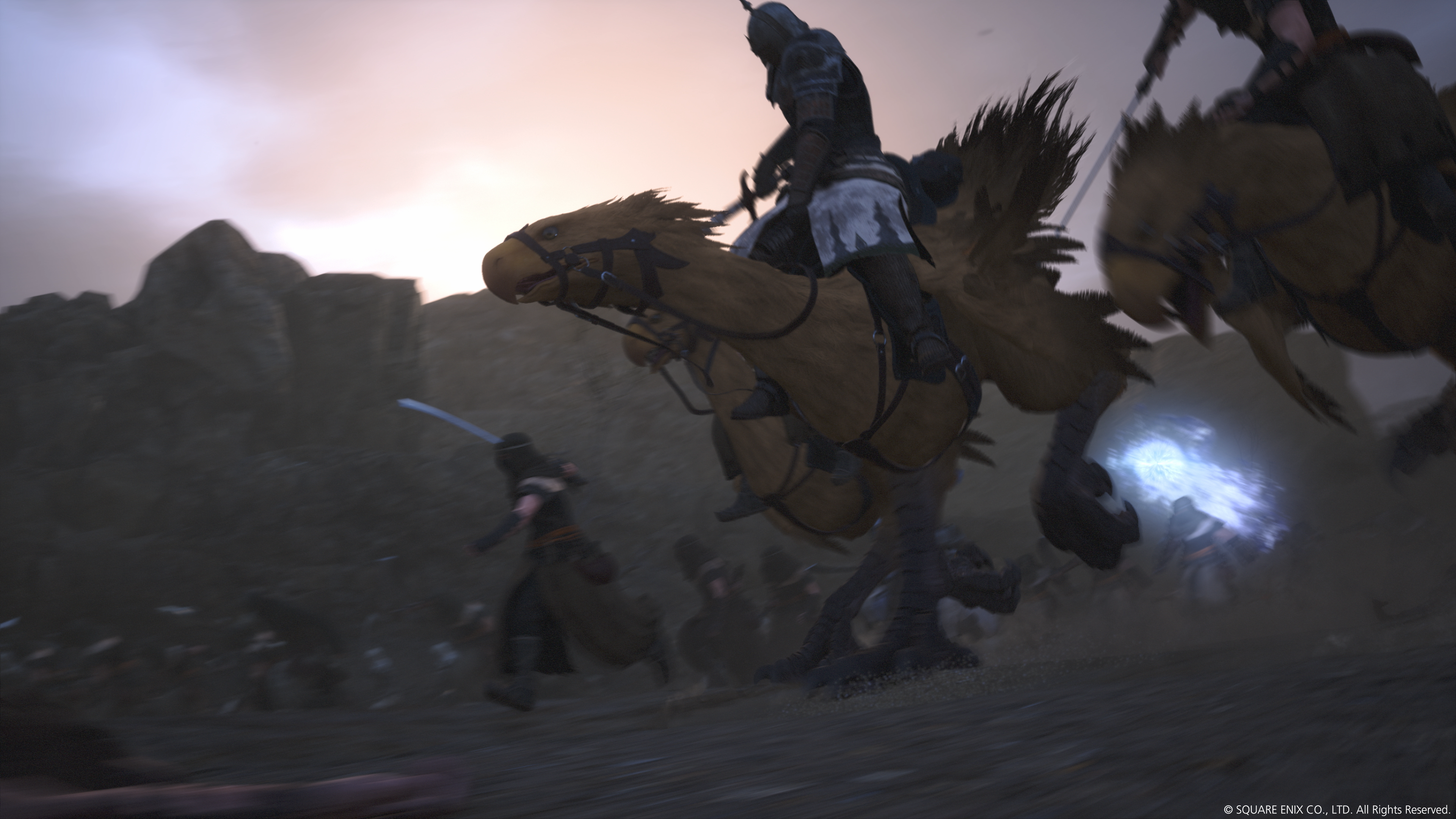 FINAL FANTASY XVI screenshot: realistic, third-person, no outlines, realistic lighting (environment, character, combat, cutscene)