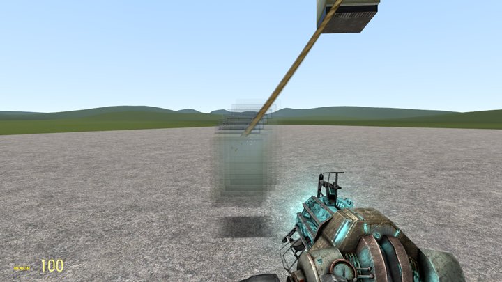 Garry's Mod screenshot: realistic, stylized 3d, first-person, no outlines, soft gradient (environment)