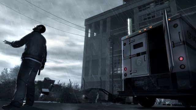 Grand Theft Auto IV screenshot: realistic, third-person, no outlines, realistic lighting (environment, character, cutscene)