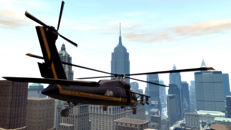 Grand Theft Auto IV screenshot: realistic, third-person, no outlines, realistic lighting (environment)