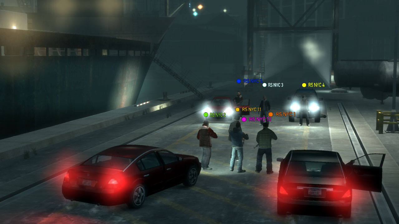 Grand Theft Auto IV screenshot: realistic, third-person, no outlines, realistic lighting (environment, character)