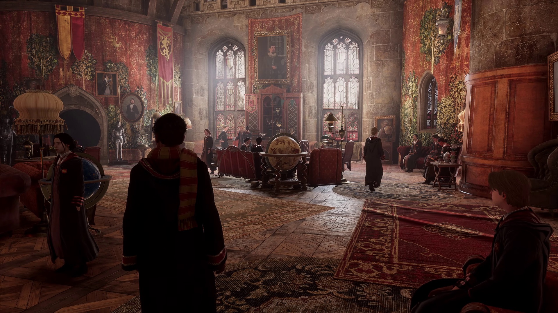 Hogwarts Legacy screenshot: realistic, third-person, no outlines, realistic lighting (environment)