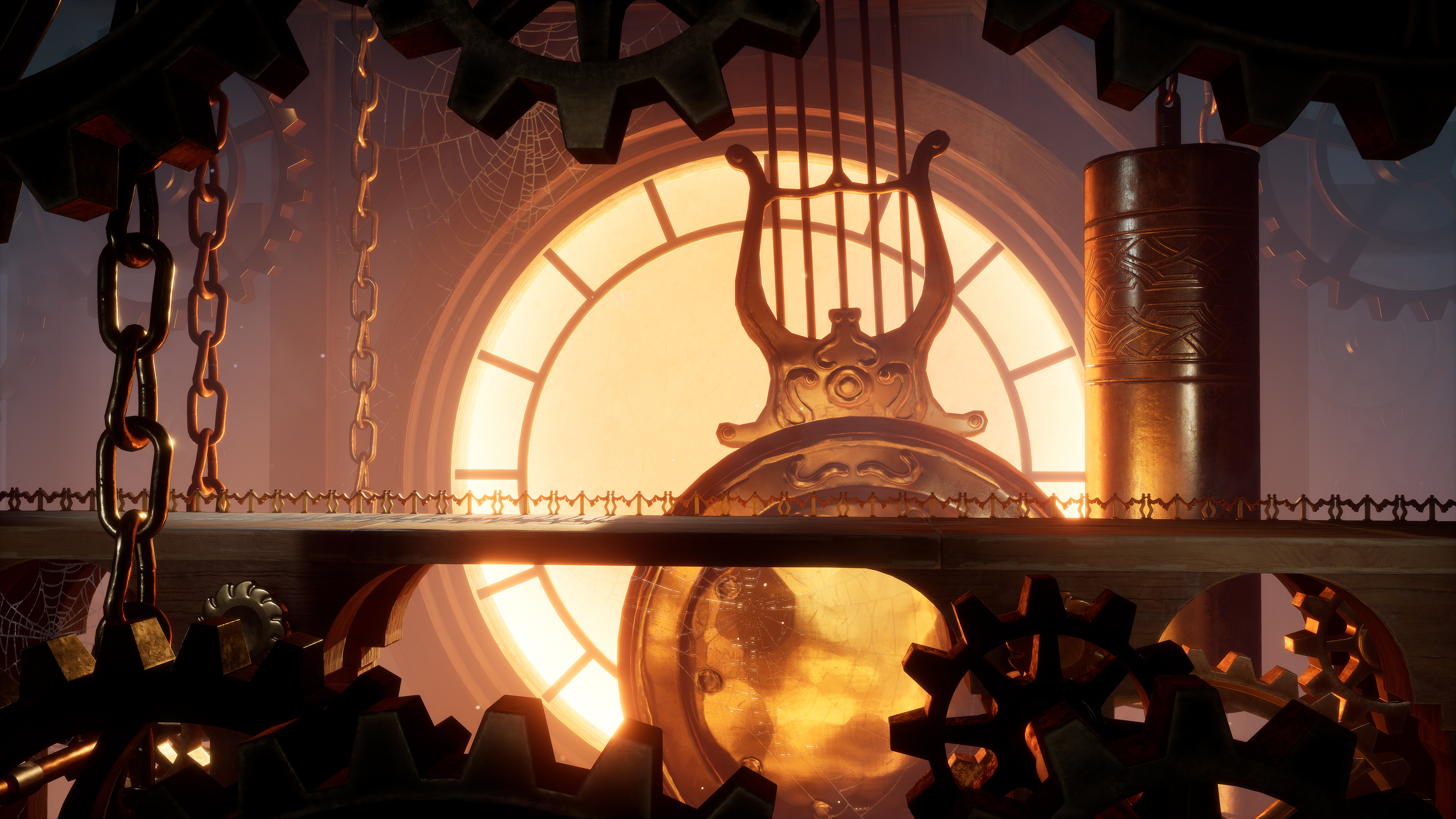 It Takes Two screenshot: stylized 3d, third-person, side-scrolling, top-down, three-quarter, no outlines, realistic lighting (environment)