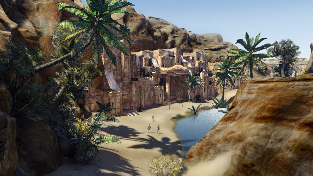 Lightning Returns: Final Fantasy XIII screenshot: realistic, third-person, no outlines, soft gradient (environment)