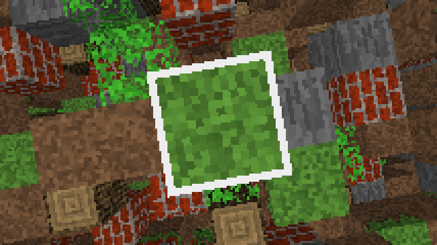 Minecraft 4k screenshot: voxel, first-person, no outlines (environment)