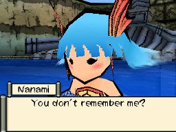 Ōkamiden screenshot: cel-shaded, third-person, black outlines, flat / unlit (character, cutscene)